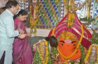 ujjain, sehore, ganesh mandir, governor, mp, anandi ben patel, sehore patrika, patrika news, patrika bhopal,