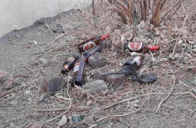 Liquor in panchayat office Bhilwara