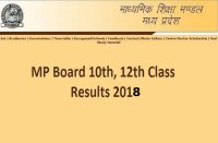 MP board 10th result and 12th result 2018 latest news in hindi