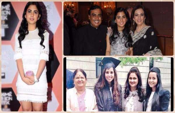 Isha Ambani childhood pics