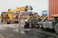 Road accident in bhilwara