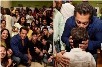 Salman khan black buck case First time in Jodhpur Salman meet childrens