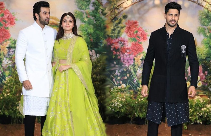 ranbir kapoor, alia bhatt and siddharth malhotra