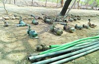 Water theft in the area of Bundelkhand