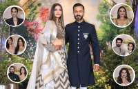 sonam kapoor reception party