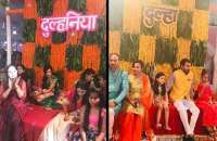 tejpratap yadav aishwarya rai mehandi ceremony photos viral