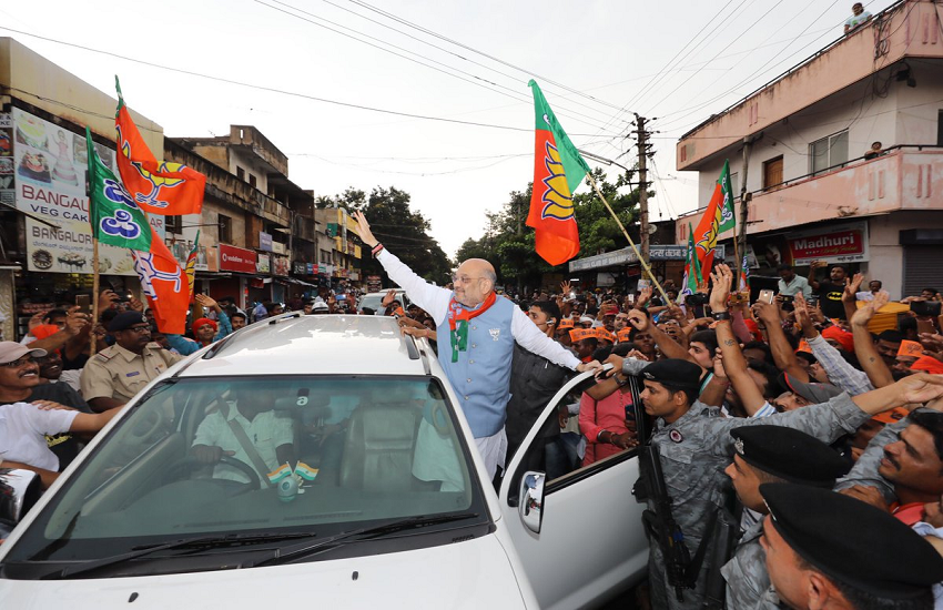 कर्नाटक: सीएम के गढ़ में अमित शाह की ललकार, कहा- बीजेपी को कोई रोकने वाला नहीं