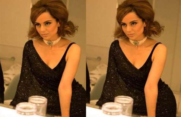 Cannes 2018: सब्यसाची की डिजाइनर साड़ी में जच रही कंगना रनौत