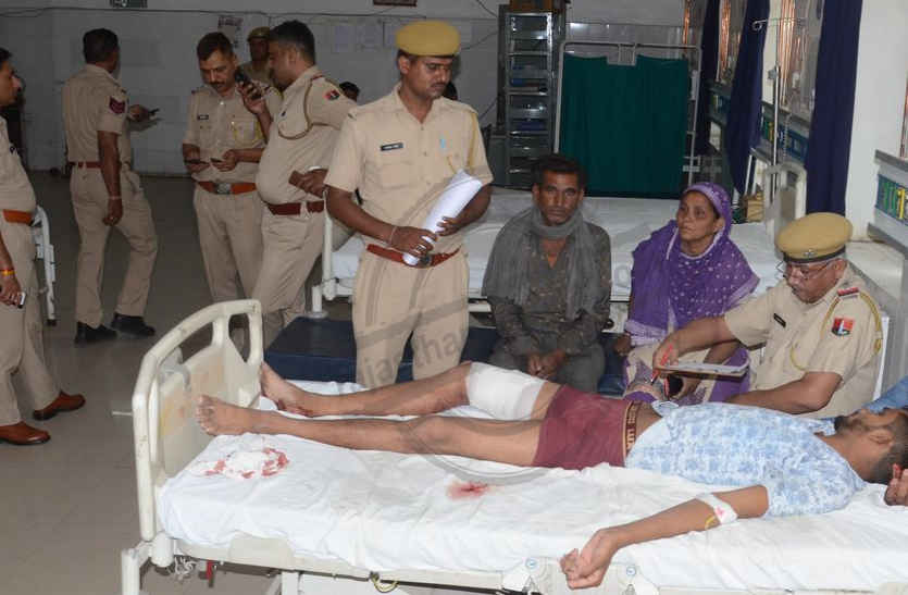 Knife attack on youth in bhilwara