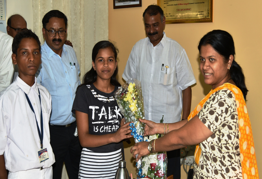 Collector honoured students