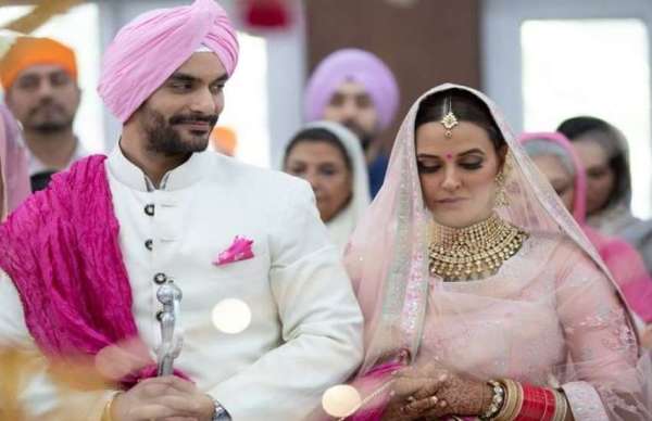 neha dhupiya and Angad Bedi