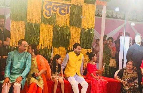 tejpratap yadav aishwarya rai mehandi ceremony photos viral