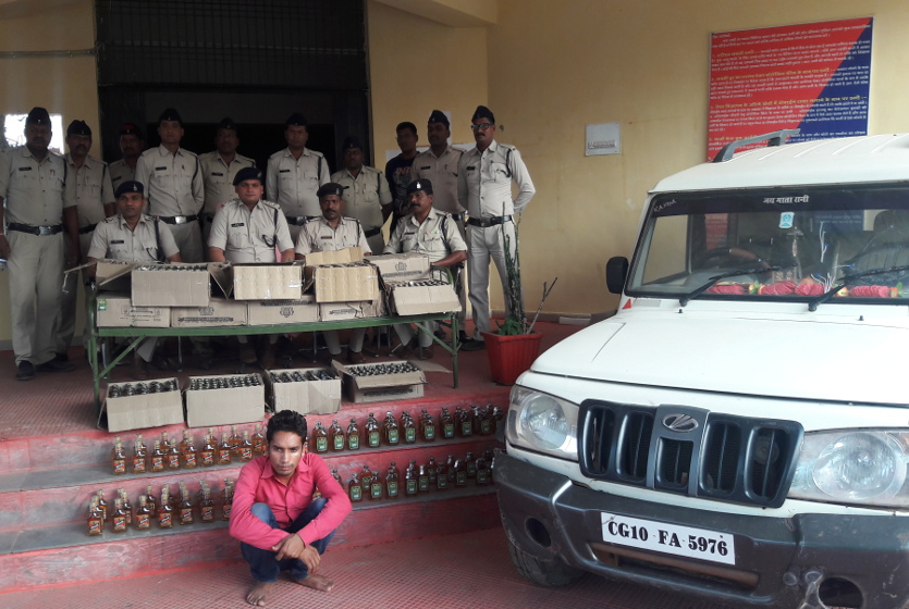 Accused arrested with wine