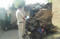 bone fire, fire, fire in home, vidisha news, vidisha patrika, patrika bhopal, 
