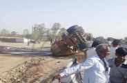 Road accident in bhilwara