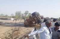 Road accident in bhilwara