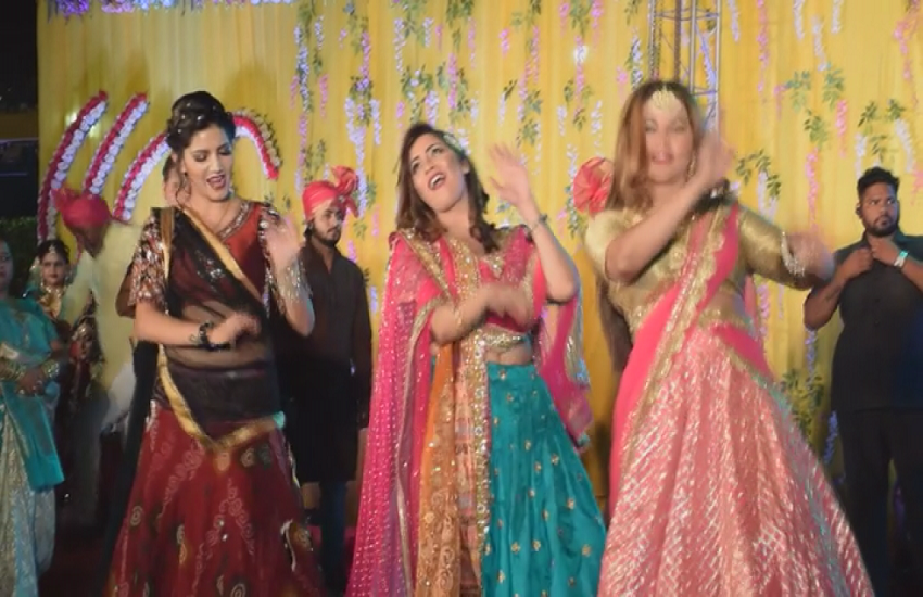 Haryana Dancer Sapna Chaudhary, Big Boss Fame Arshi Khan and Rakhi Sawant