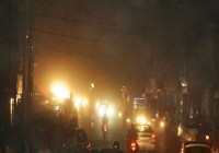 Rain-hailing with storm in Lucknow