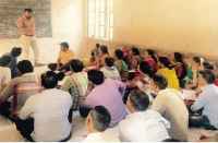 Guruji of government schools also excuse for studies in bhilwara