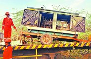 sudden fire, generator kept on trailer