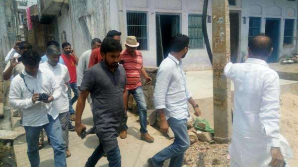 Jignesh mewani reached in khairthal of alwar
