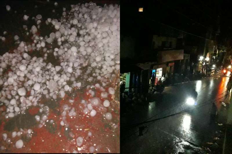 Thunderstorm in Sonbhadra
