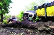 एक नहीं, दो नहीं, एक के बाद एक चार गाडिय़ां आपस में टकराई, ड्राइवर व हेल्पर सहित छह लोग घायल