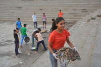 #AmritamJalam : clean alwar laldiggi pond for store clean water