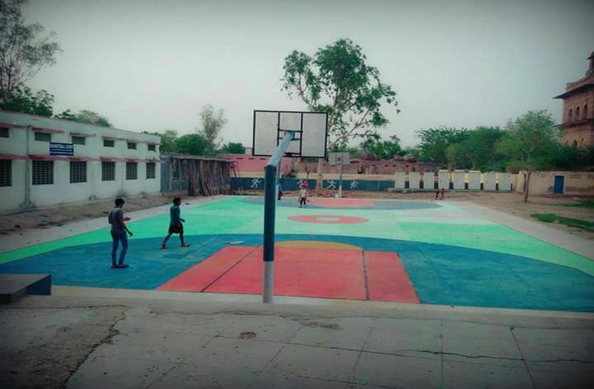 sports club in govt school alwar
