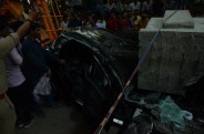चौकाघाट फ्लाइओवर हादसा