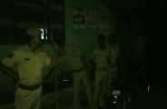 Stone after a fight the two sides in bhilwara