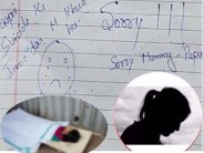 She write suicide note don't disturb my family ,i suicide by my choice