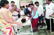 स्वास्थ्य विभाग के तेज रफ्तार वैक्सीन वेन की चपेट में आकर स्कूटी चालक युवक की मौत