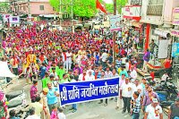 बालोतरा शनिदेव की जयंति पर निकाली गई शोभायात्रा
