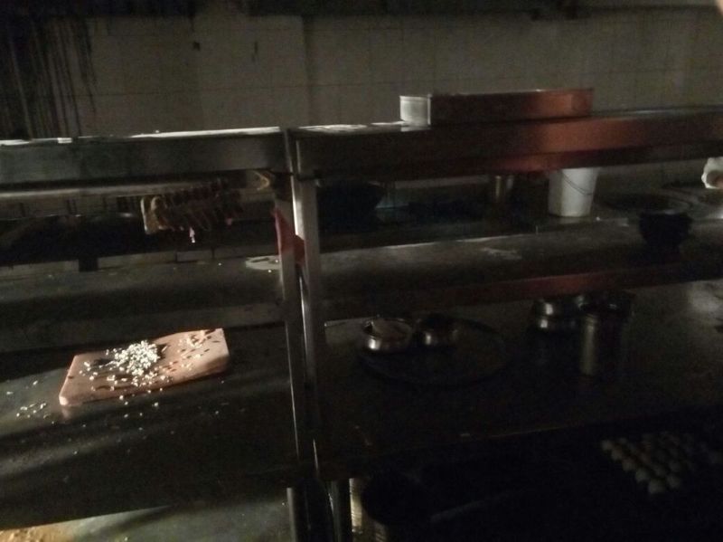 fire in hotel kitchen