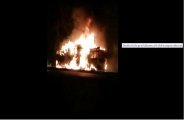 fire in truck