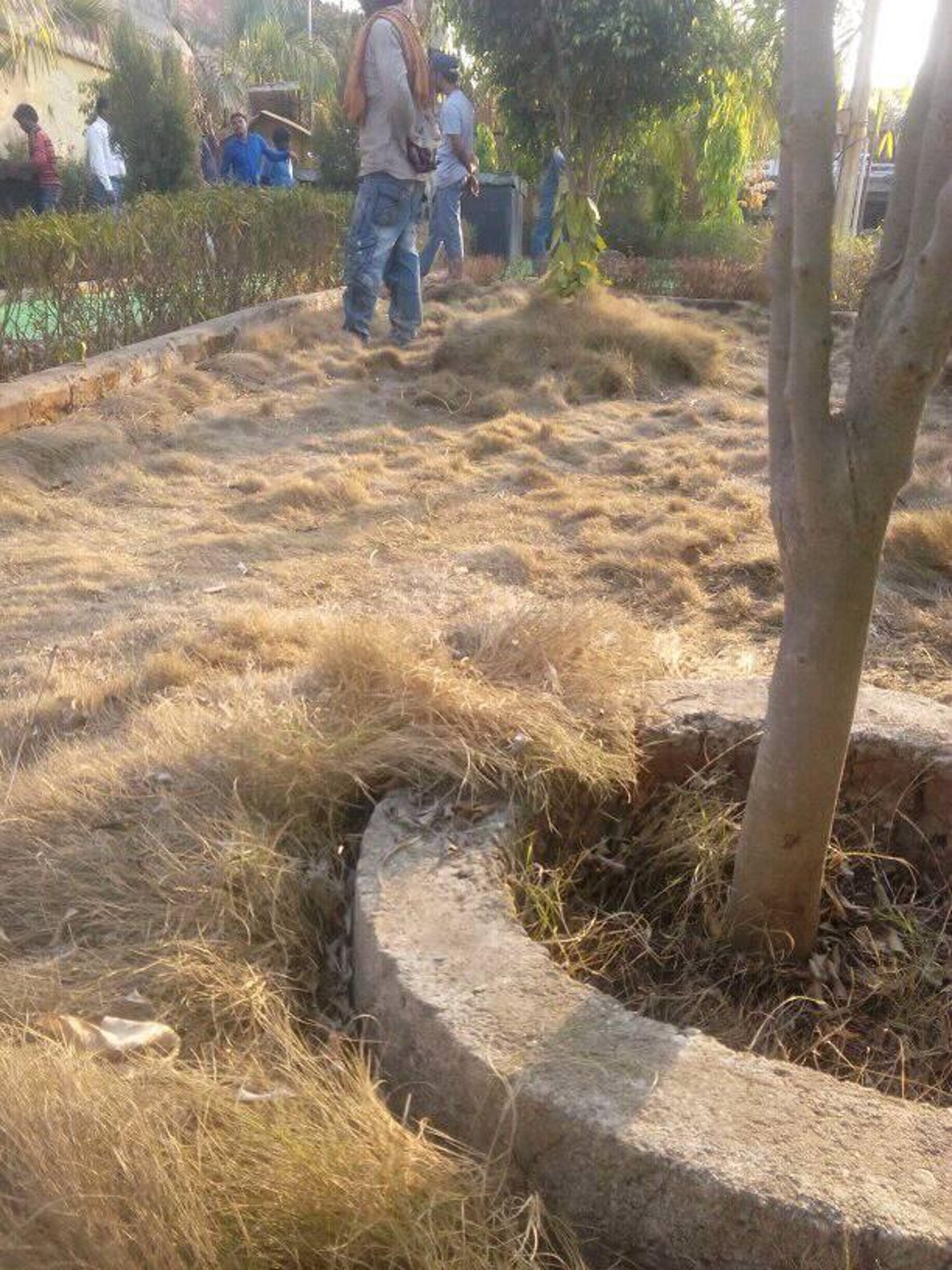 Lack of facilities in two children's parks