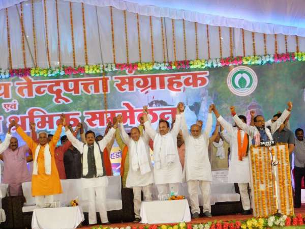 Chief Minister shivraj singh chouhan in shahdol, see picture