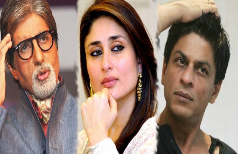 amitabh bachchan, kareena kapoor and shahrukh khan