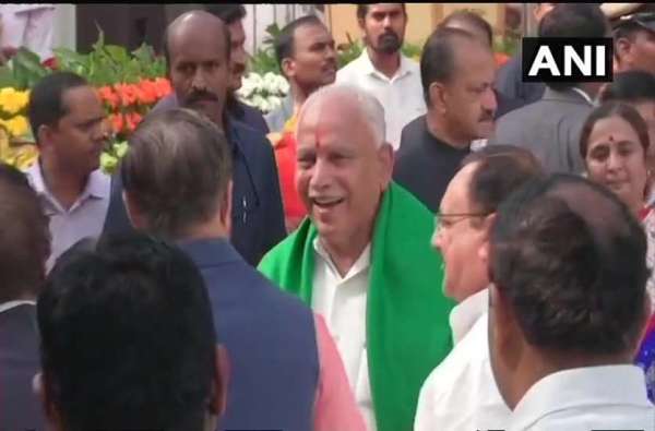 bs yeddyurappa takes oath