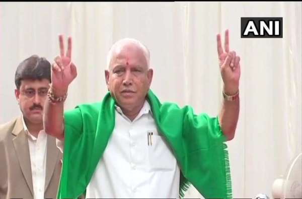 bs yeddyurappa takes oath