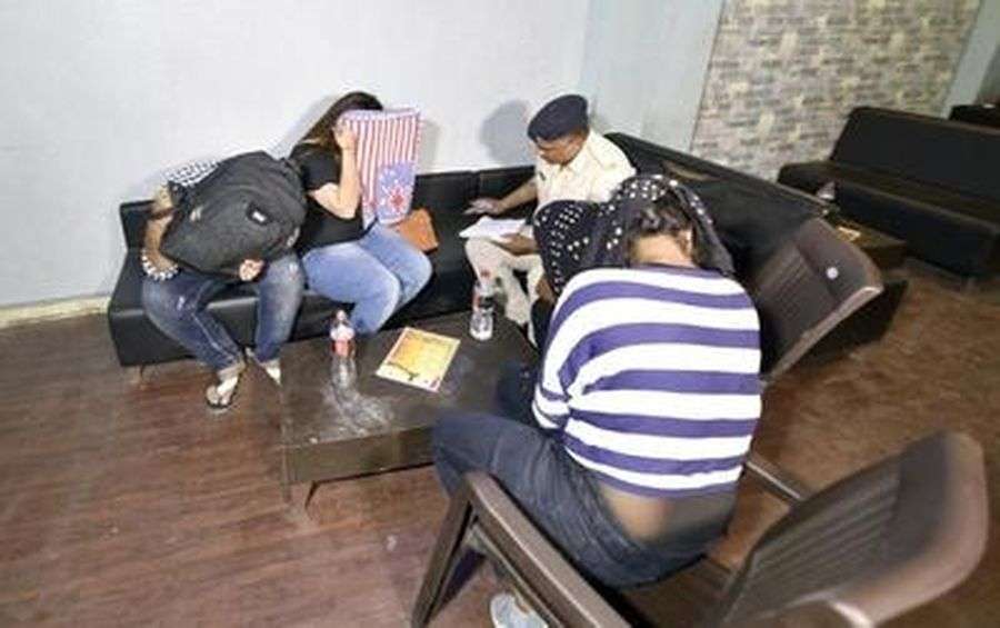 police took action against hukka lounge manager