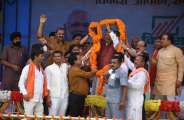 Photo Gallery : सीएम के करतला पहुंचते ही कार्यकर्ताओं में दिखा उत्साह, कुछ इस अंदाज में किया गया स्वागत...