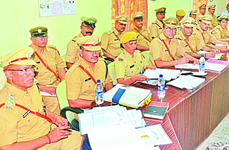 crime Conference,siwana Police officer line spot