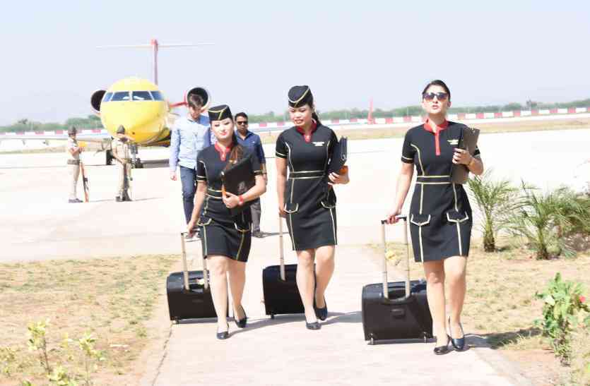 No regular flights from kishangarh airport till two months