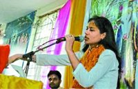 The eldest saint is daughter : Bharti