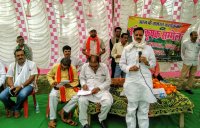 Prabhari Mantri Rajendra shukla in shahdol, vikash yatra