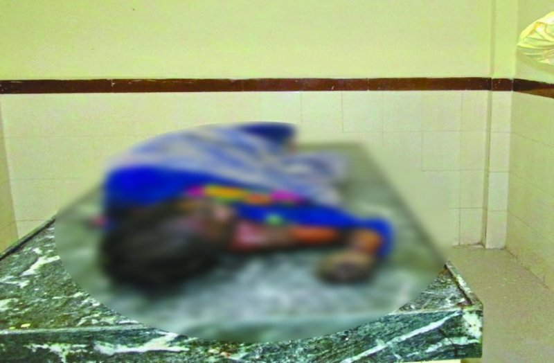 boy dead body in postmortem video