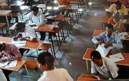 Copy written outside from examination centers of the APS University