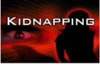 Action against the kidnapper in bhilwara